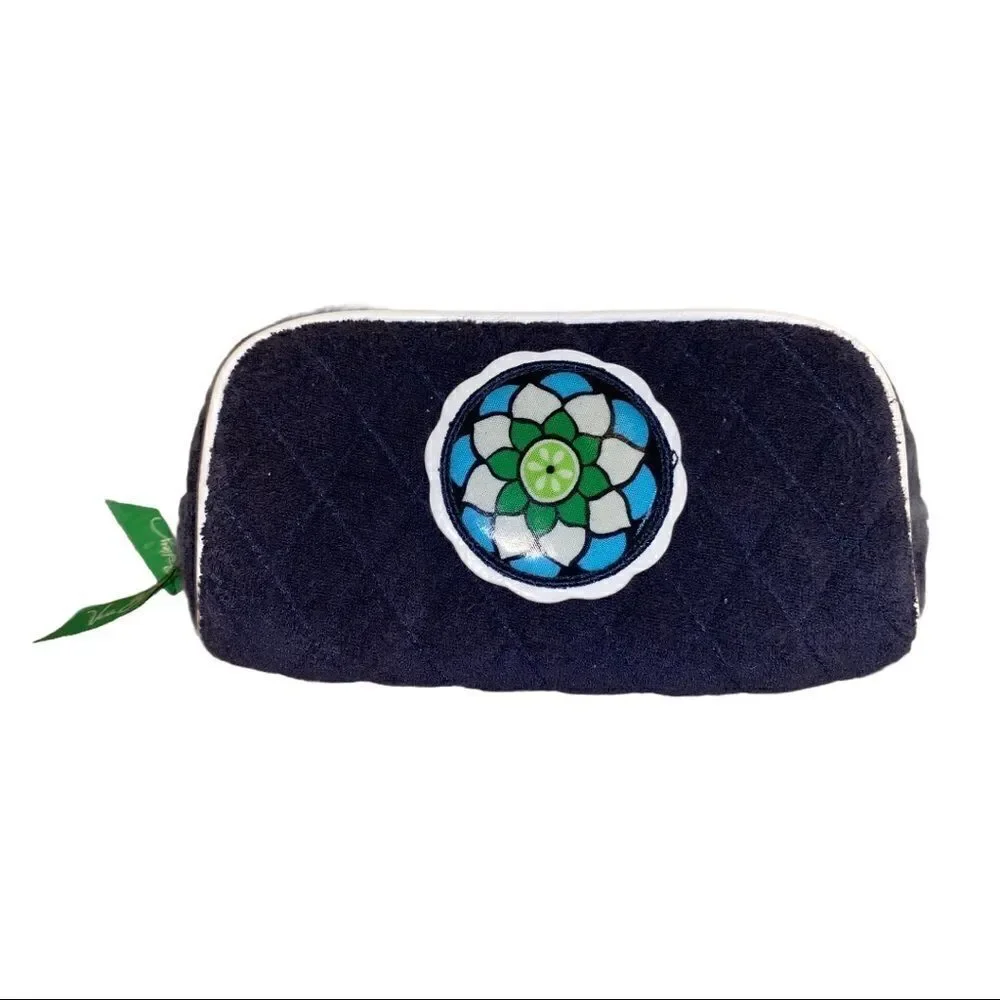 Vera Bradley Cupcakes Terry Cloth Cosmetic Bag